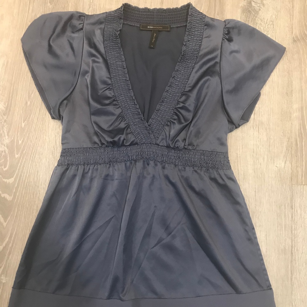 BCBGMAXAZRIA Short Sleeve Blouse